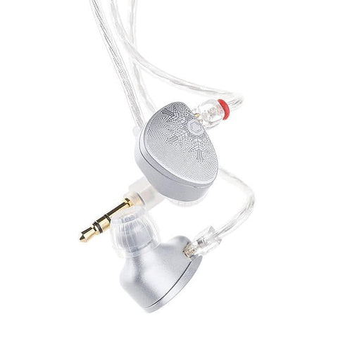 Audífonos Hi-Res de Ergonomía Monitor con Manos Libres FiiO JD1 - Crystal