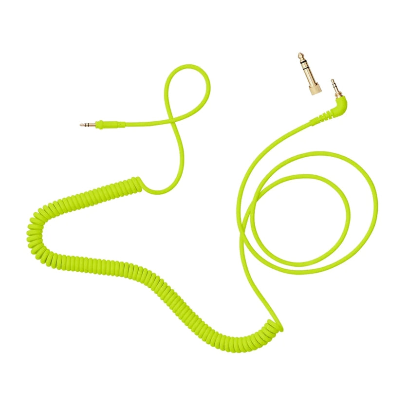 Cable Coiled Neon Yellow de 1.5 mts para Audífonos TMA-2 - C18