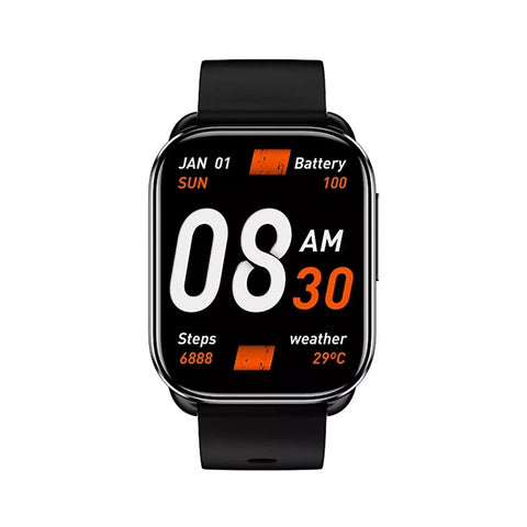 Reloj Inteligente Smartwatch QCY GT2 - Black & Black