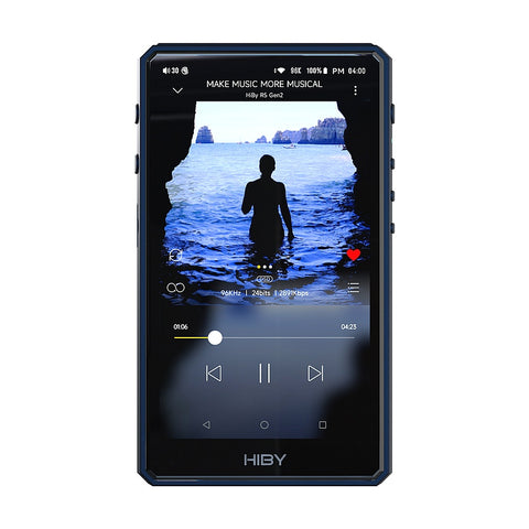Reproductor de Audio Digital Hi-Res Basado en Android HiBy M300 - White