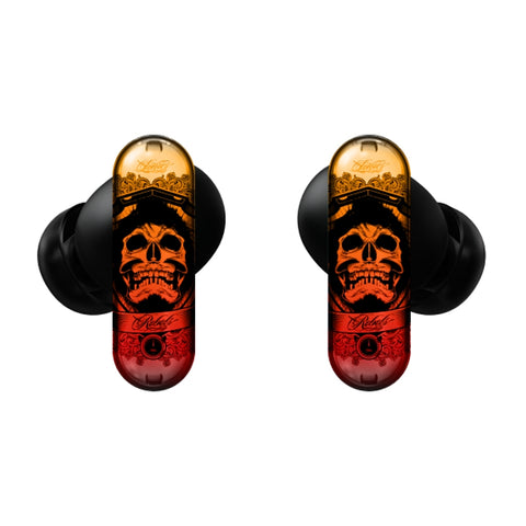 Shell Set de Acrílico para Personalizar Audífonos G-Pods - Hip Hop Skull