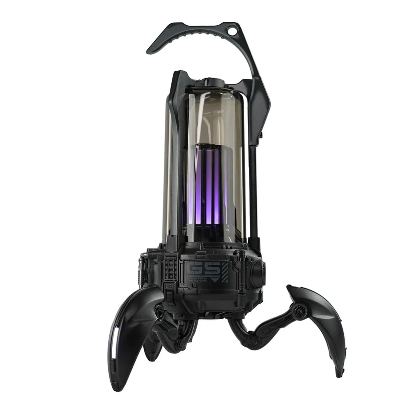 Bocina Bluetooth con Luz Led Gravastar Supernova - Black