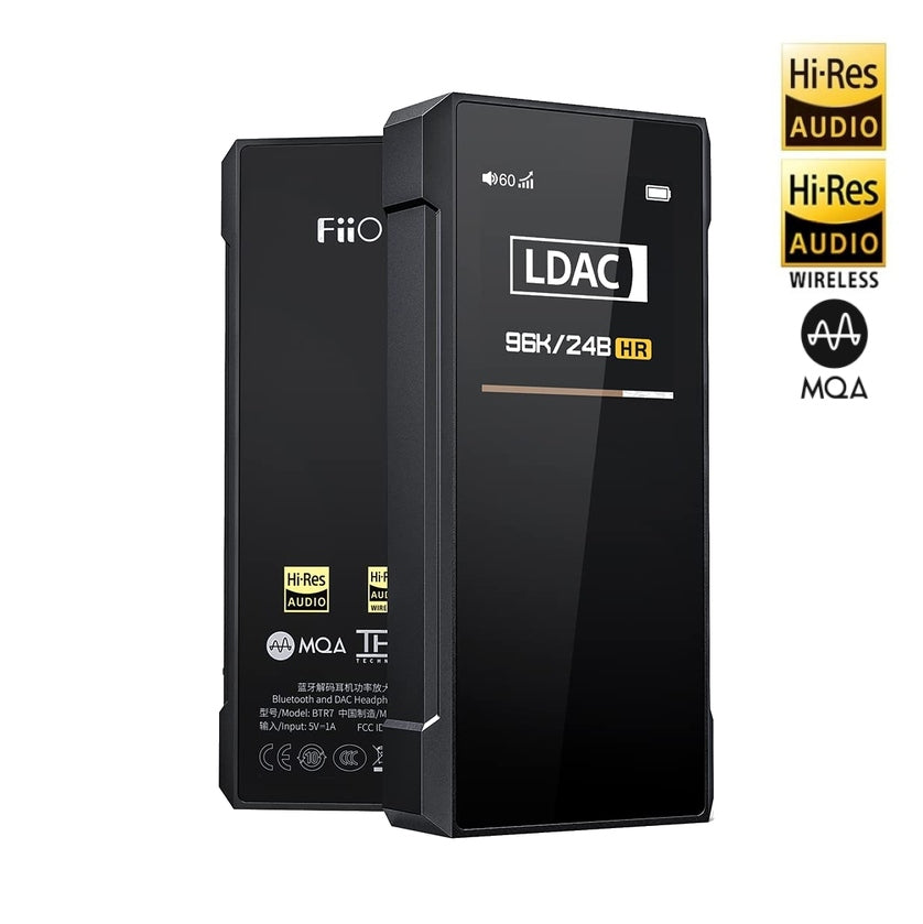 Amplificador y DAC Bluetooth Hi-Res FiiO BTR7 MQA Type C - Black