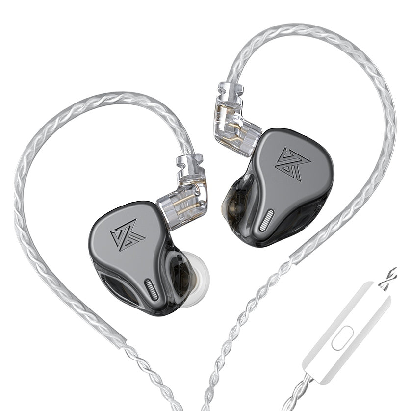 Audífonos Dinámicos Profesionales de Triple Driver KZ DQ6 - Gunmetal