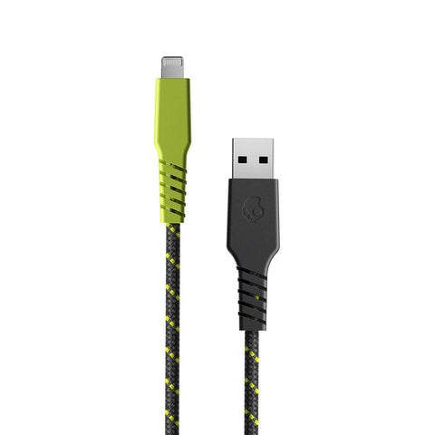 Skullcandy Cable de carga USB Tipo A a Tipo C con doble Trenzado - Green Red
