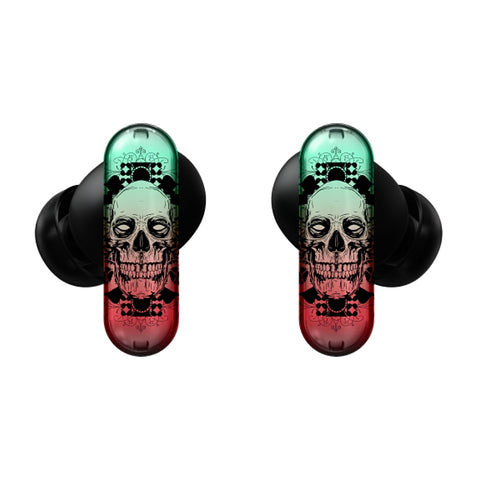 Shell Set de Acrílico para Personalizar Audífonos G-Pods - Hip Hop Skull