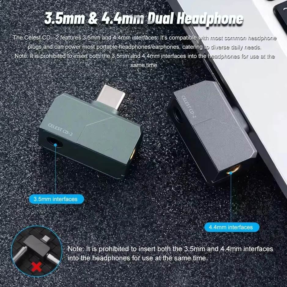 Amplificador y DAC USB-C para Smartphones Kinera Celest CD2
