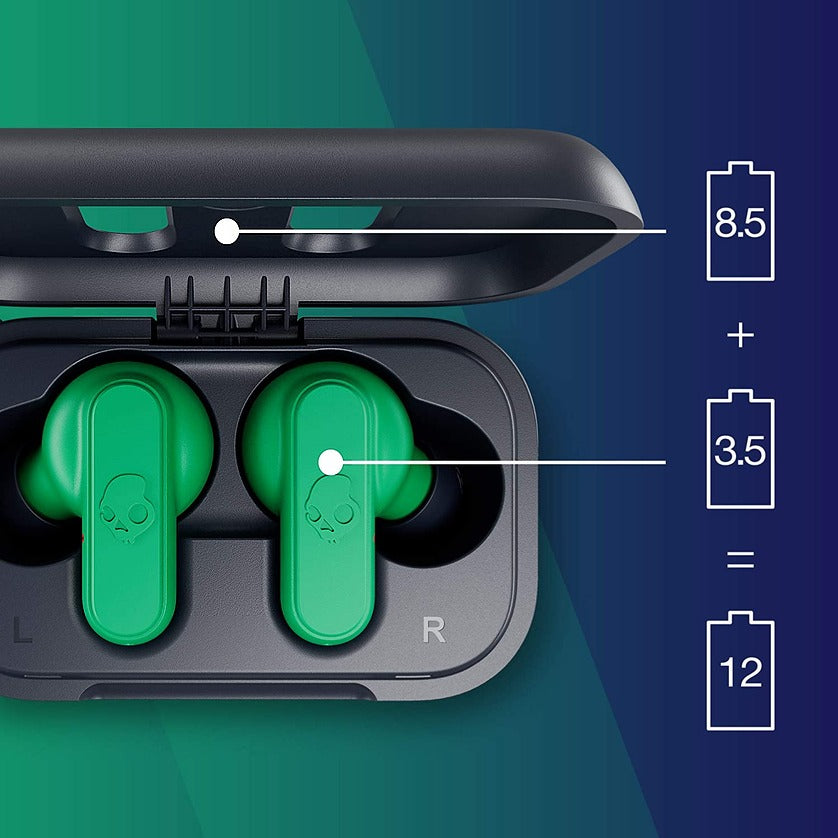 Audífonos Bluetooth True Wireless Skullcandy Dime - Blue Green