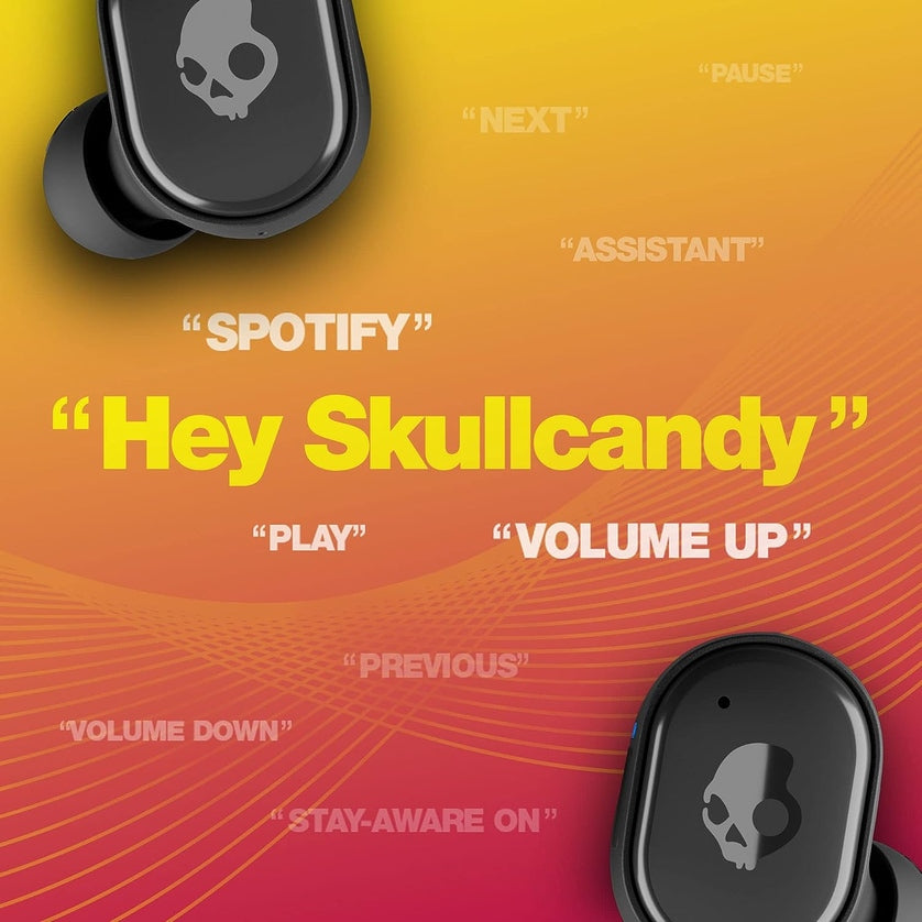 Audífonos con control de Voz Skullcandy IQ Grind - True Black