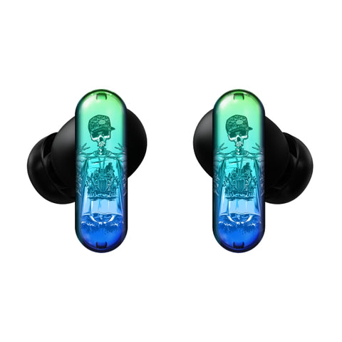 Shell Set de Acrílico para Personalizar Audífonos G-Pods - Hip Hop Skull