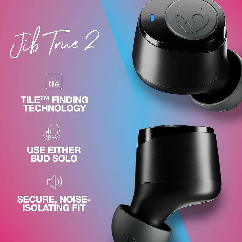 Audífonos Bluetooth True Wireless Skullcandy JIB 2 - Coal Black