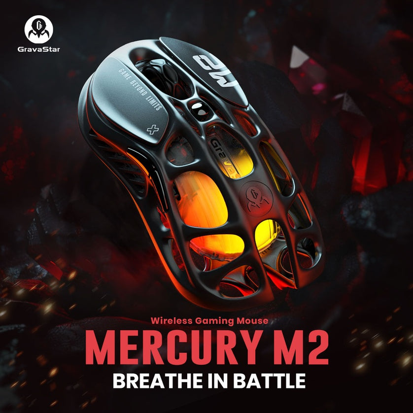 Mouse Avanzado Programable para Gaming Mercury M2 - Black 