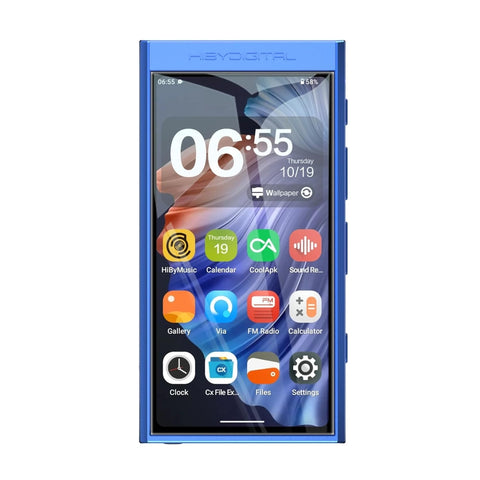 Reproductor Digital Hi-Res Basado en Android HiBy R5 2nd Gen - Blue