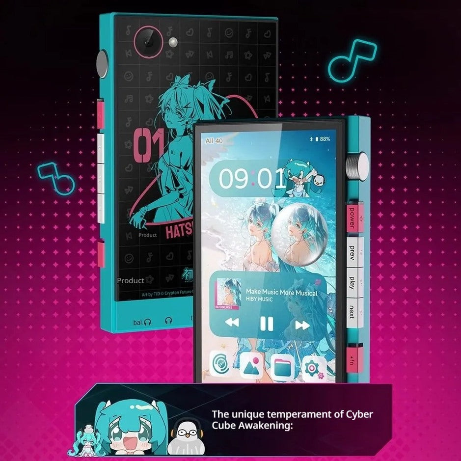 Reproductor Android de Audio Hi-Res HiBy M500 - Hatsune Miku 4G
