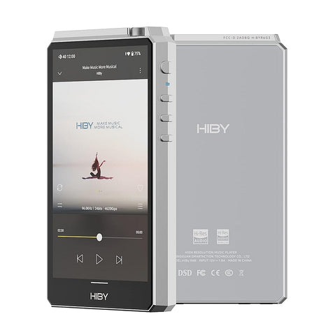 Reproductor de Audio Digital Hi-Res Basado en Android HiBy M300 - White