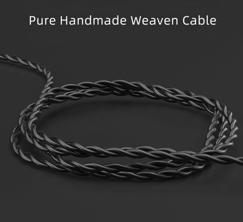 Cable de remplazo de 2 Pines + 3 Button MIC Aliencraft - Black