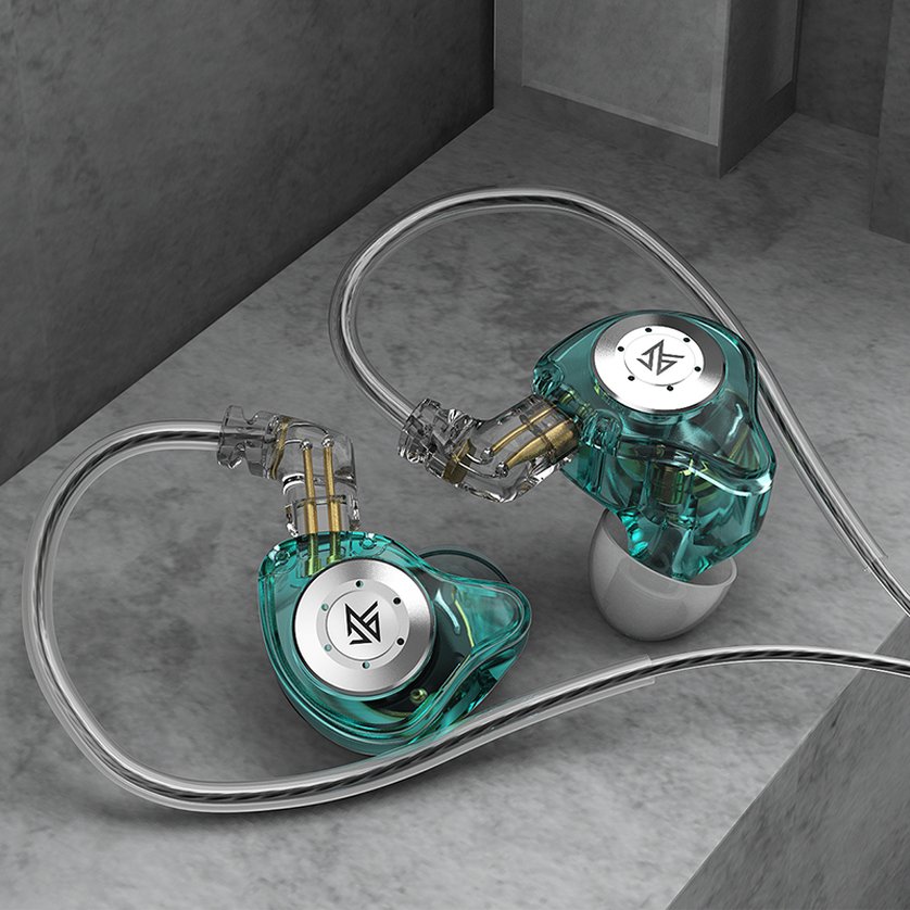 Audífonos Dinámicos de Magnetos Duales KZ EDX PRO - Aqua