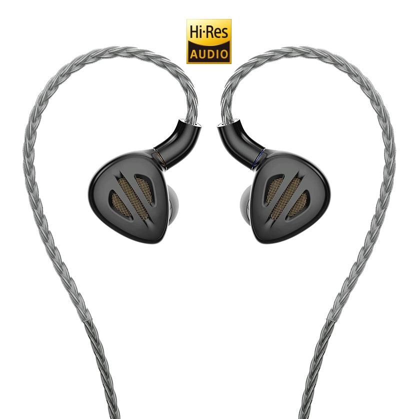 Audífonos Híbridos de Titanio con 14 Drivers FiiO - FH9 Black
