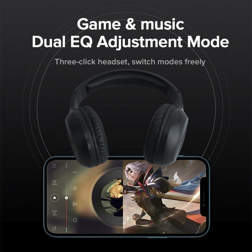 Audifonos Gaming inalambricos Bluetooth Auriculares Para Juegos Gamer Dual  Mode