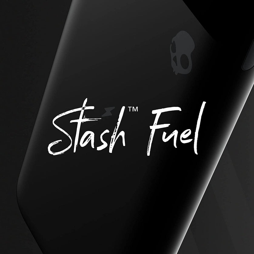 Skullcandy Batería de Respaldo con Carga Inalámbrica - Stash Fuel Black